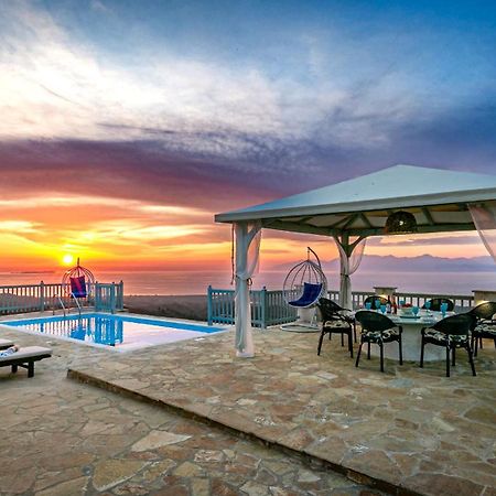 Villa Orizontas Corfu, Private Villa With Breathtaking Views Loutses Luaran gambar