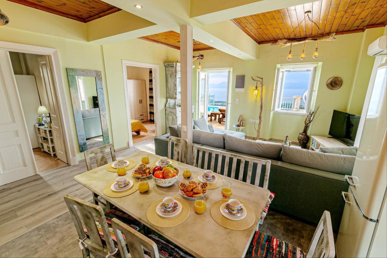 Villa Orizontas Corfu, Private Villa With Breathtaking Views Loutses Luaran gambar