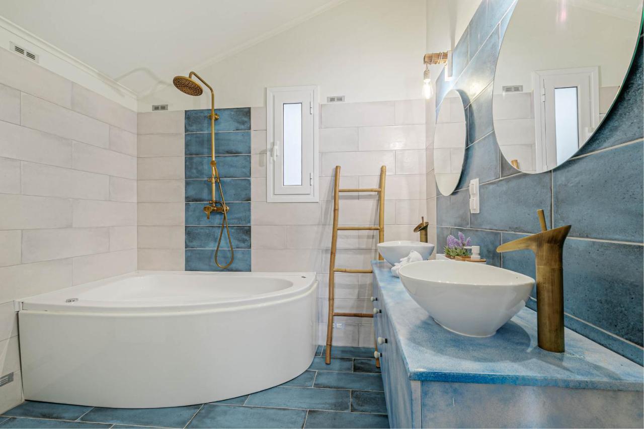 Villa Orizontas Corfu, Private Villa With Breathtaking Views Loutses Luaran gambar