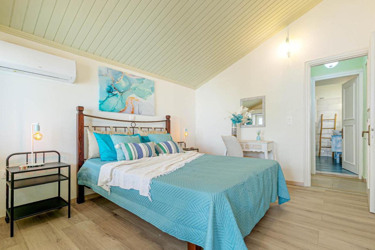 Villa Orizontas Corfu, Private Villa With Breathtaking Views Loutses Luaran gambar